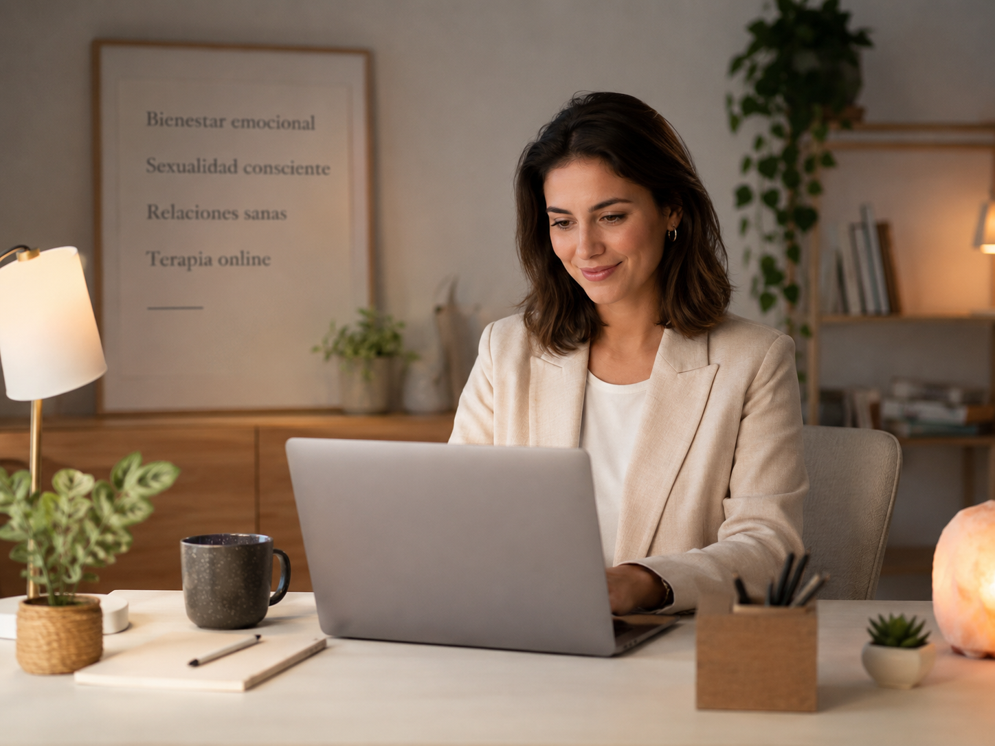 Politica De Cookies - Terapia Online En Español - Healthy Mind Projects Person Managing Cookie Preferences On An Online Platform